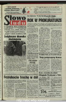 Słowo Ludu 1995, XLV, nr 293 (radomskie)