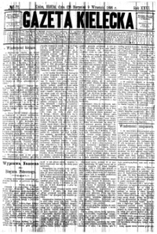 Kalendarz wydawnictwa Gazety Kieleckiej na rok 1896