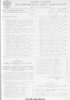 Dziennik Urzędowy Wojewódzkiej Rady Narodowej w Kielcach 1954, nr 11