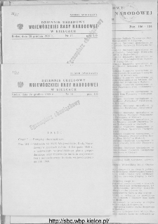 Dziennik Urzędowy Wojewódzkiej Rady Narodowej w Kielcach 1959, nr 14