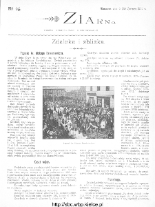 Ziarno : pismo tygodniowe ilustrowane 1902, nr 25