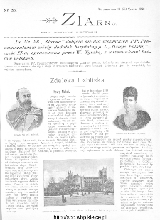 Ziarno : pismo tygodniowe ilustrowane 1902, nr 26