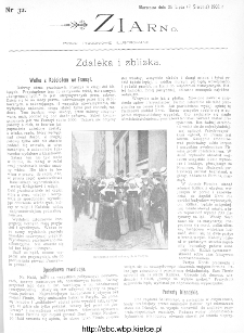 Ziarno : pismo tygodniowe ilustrowane 1902, nr 32