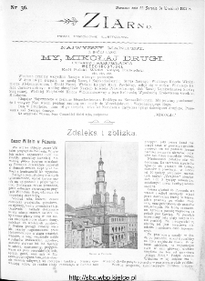 Ziarno : pismo tygodniowe ilustrowane 1902, nr 36