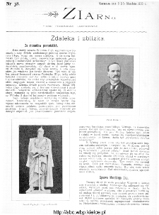 Ziarno : pismo tygodniowe ilustrowane 1902, nr 38