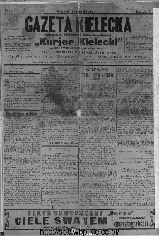 Gazeta Kielecka, 1914, R.45, nr 134