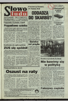 Słowo Ludu 1996, XLV, nr 14 (radomskie)