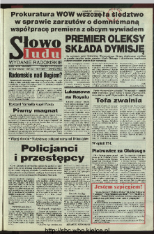Słowo Ludu 1996, XLV, nr 21 (radomskie)
