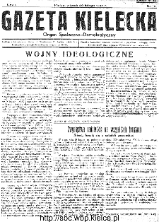 Gazeta Kielecka, 1945, R.1, nr 15