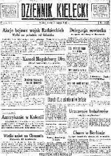 Dziennik Kielecki, 1945, R.1, nr 3(23)