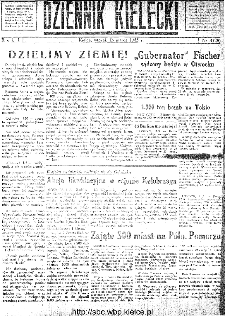 Dziennik Kielecki, 1945, R.1, nr 8(28)