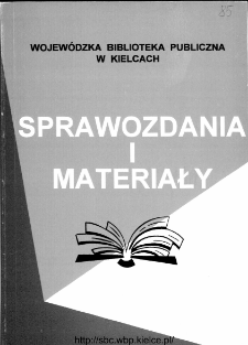 Sprawozdania i materiały za rok 1995, nr 7