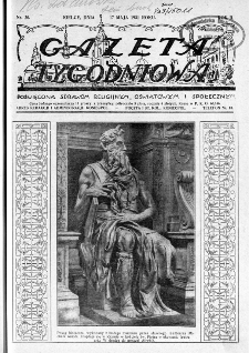 Gazeta Tygodniowa. Poświęcona sprawom religijnym, oświatowym i społecznym,1931, R.2, nr 20