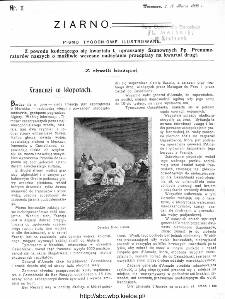Ziarno : pismo tygodniowe ilustrowane 1908, nr 11