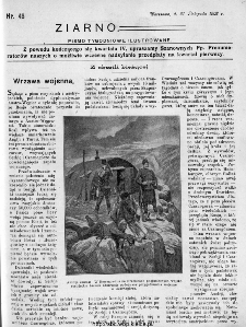 Ziarno : pismo tygodniowe ilustrowane 1908, nr 48