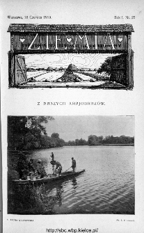 Ziemia : tygodnik krajoznawczy ilustrowany 1910, nr 25