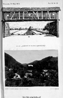 Ziemia : tygodnik krajoznawczy ilustrowany 1911, nr 20