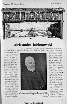 Ziemia : tygodnik krajoznawczy ilustrowany 1911, nr 24
