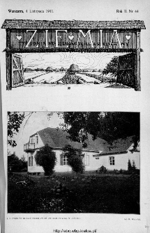 Ziemia : tygodnik krajoznawczy ilustrowany 1911, nr 44