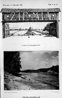 Ziemia : tygodnik krajoznawczy ilustrowany 1911, nr 45