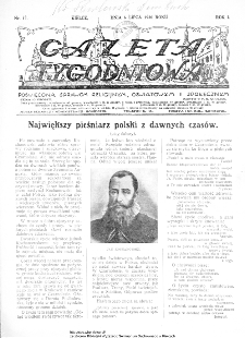 Gazeta Tygodniowa. Poświęcona sprawom religijnym, oświatowym i społecznym,1930, R.1, nr 17