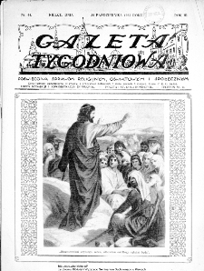 Gazeta Tygodniowa. Poświęcona sprawom religijnym, oświatowym i społecznym,1932, R.3, nr 44