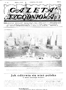 Gazeta Tygodniowa. Poświęcona sprawom religijnym, oświatowym i społecznym,1934, R.4, nr 36