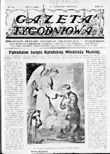 Gazeta Tygodniowa. Poświęcona sprawom religijnym, oświatowym i społecznym,1935, R.5, nr 46
