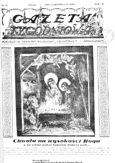 Gazeta Tygodniowa. Poświęcona sprawom religijnym, oświatowym i społecznym,1936, R.7, nr 52
