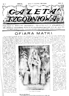 Gazeta Tygodniowa. Poświęcona sprawom religijnym, oświatowym i społecznym,1938, R.9, nr 5