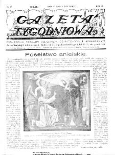 Gazeta Tygodniowa. Poświęcona sprawom religijnym, oświatowym i społecznym,1938, R.9, nr 13