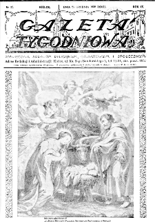 Gazeta Tygodniowa. Poświęcona sprawom religijnym, oświatowym i społecznym,1938, R.9, nr 52