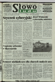 Słowo Ludu 1997, XLVI, nr 3 (kieleckie W1)