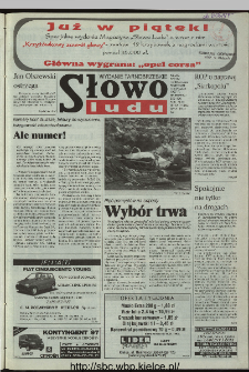 Słowo Ludu 1997, XLVI, nr 10 (tarnobrzeskie)