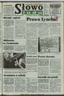 Słowo Ludu 1997, XLVIII, nr 91 (radomskie)