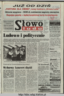 Słowo Ludu 1997, XLVIII, nr 113 (radomskie)