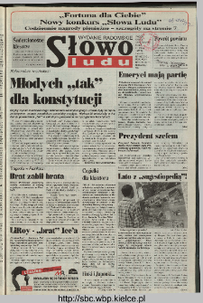 Słowo Ludu 1997, XLVIII, nr 115 (radomskie)