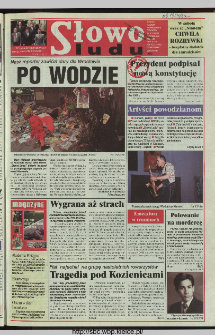 Słowo Ludu 1997, XLVIII, nr 163 (wydanie ABC)