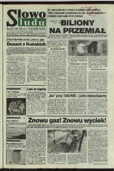 Słowo Ludu 1996, XLV, nr 41 (Nad Wisłą i Kamienną)