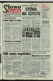 Słowo Ludu 1996, XLV, nr 61 (radomskie)
