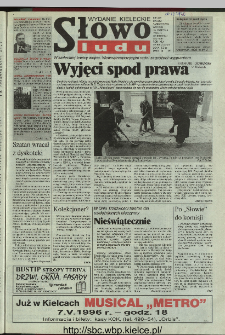 Słowo Ludu 1996, XLV, nr 89