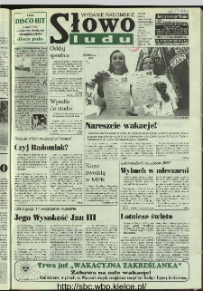 Słowo Ludu 1996, XLV, nr 143 (radomskie)
