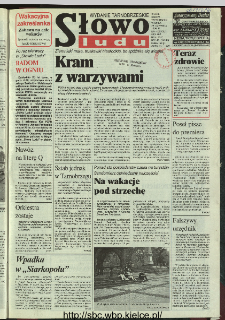 Słowo Ludu 1996, XLV, nr 145 (tarnobrzeskie)