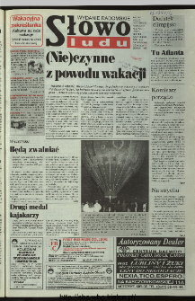 Słowo Ludu 1996, XLV, nr 162 (radomskie)