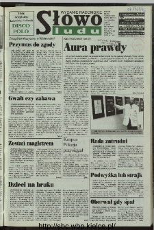 Słowo Ludu 1996, XLV, nr 196 (radomskie)