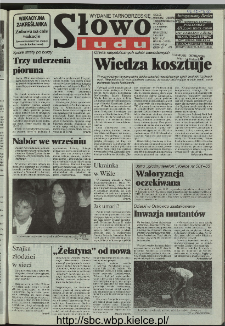 Słowo Ludu 1996, XLV, nr 198 (tarnobrzeskie)