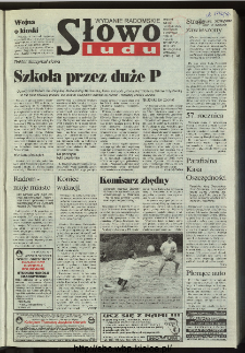 Słowo Ludu 1996, XLV, nr 203 (radomskie)
