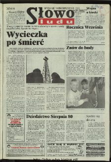 Słowo Ludu 1996, XLV, nr 203 (tarnobrzeskie)