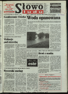 Słowo Ludu 1996, XLV, nr 212 (tarnobrzeskie)