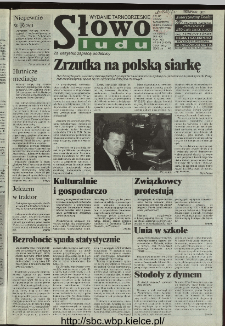 Słowo Ludu 1996, XLV, nr 244 (tarnobrzeskie)